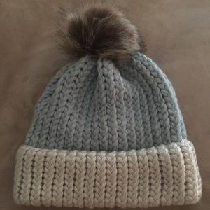 Crochet Hat W/Pom Pom
